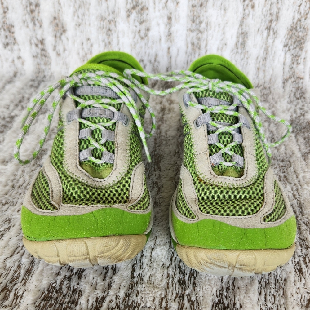 Merrell Barefoot "Pace Glove Ice" Running Shoe Sneaker Green | Women's Size 9 - Picture 3 of 11